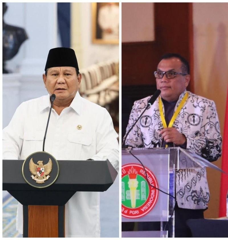 PGRI Riau Sambut Sikap Tegas Presiden Prabowo, Prof Adolf Serukan Aksi Damai